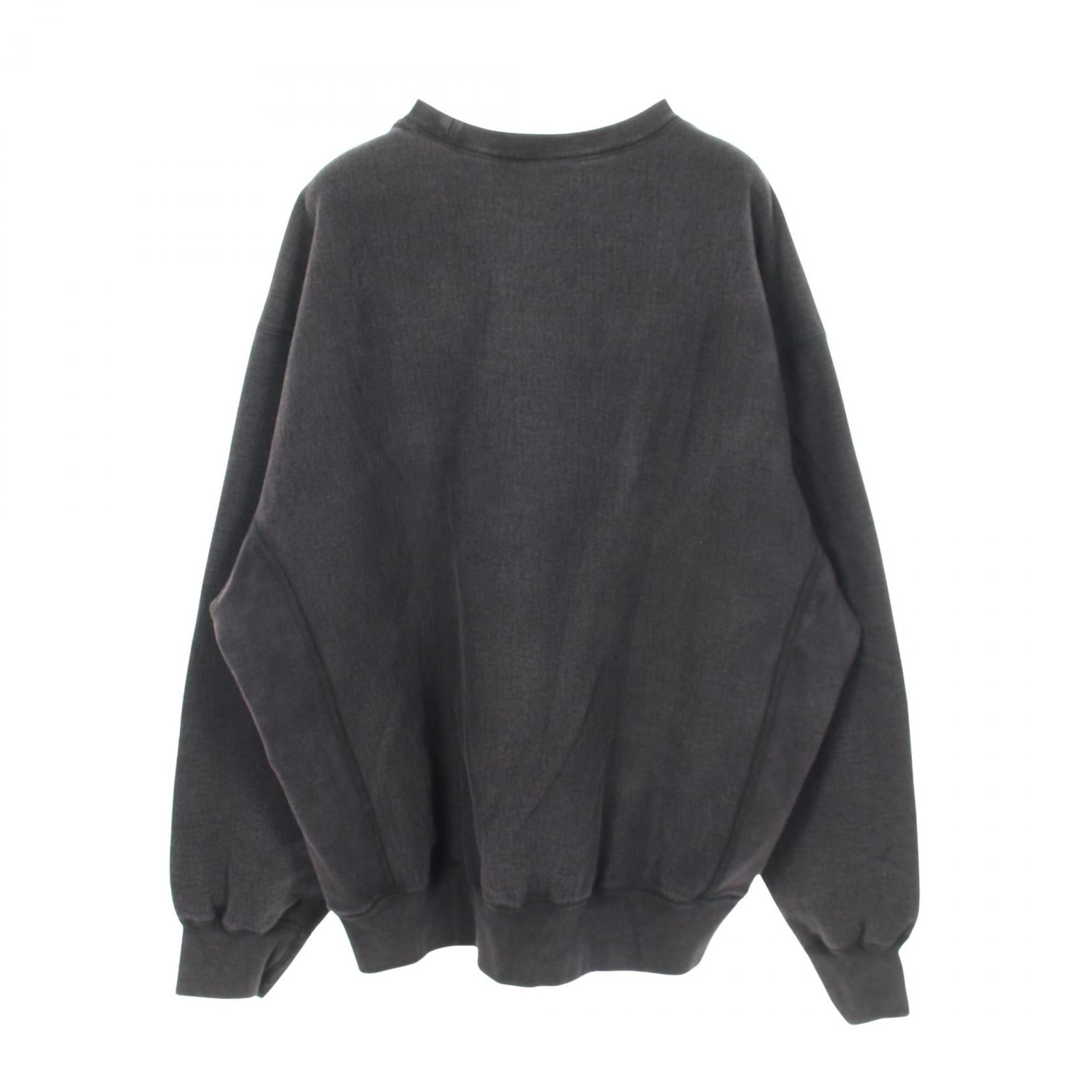 SUPREME Supreme Washed Box Sweatshirt Black 25 Stainless Steel Sweat Gray Cotton image 2
