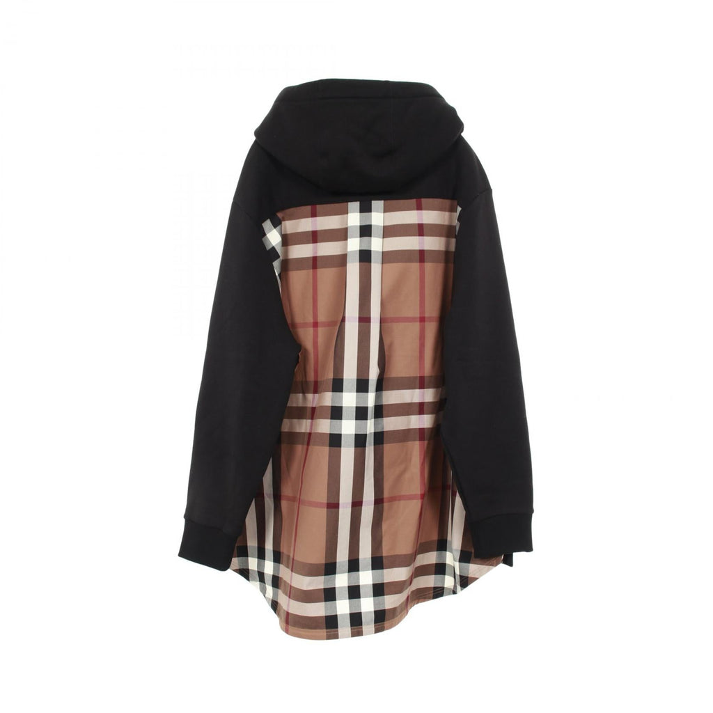 BURBERRY Burberry Nova Check Hoodie Black/Multicolor Cotton image 2