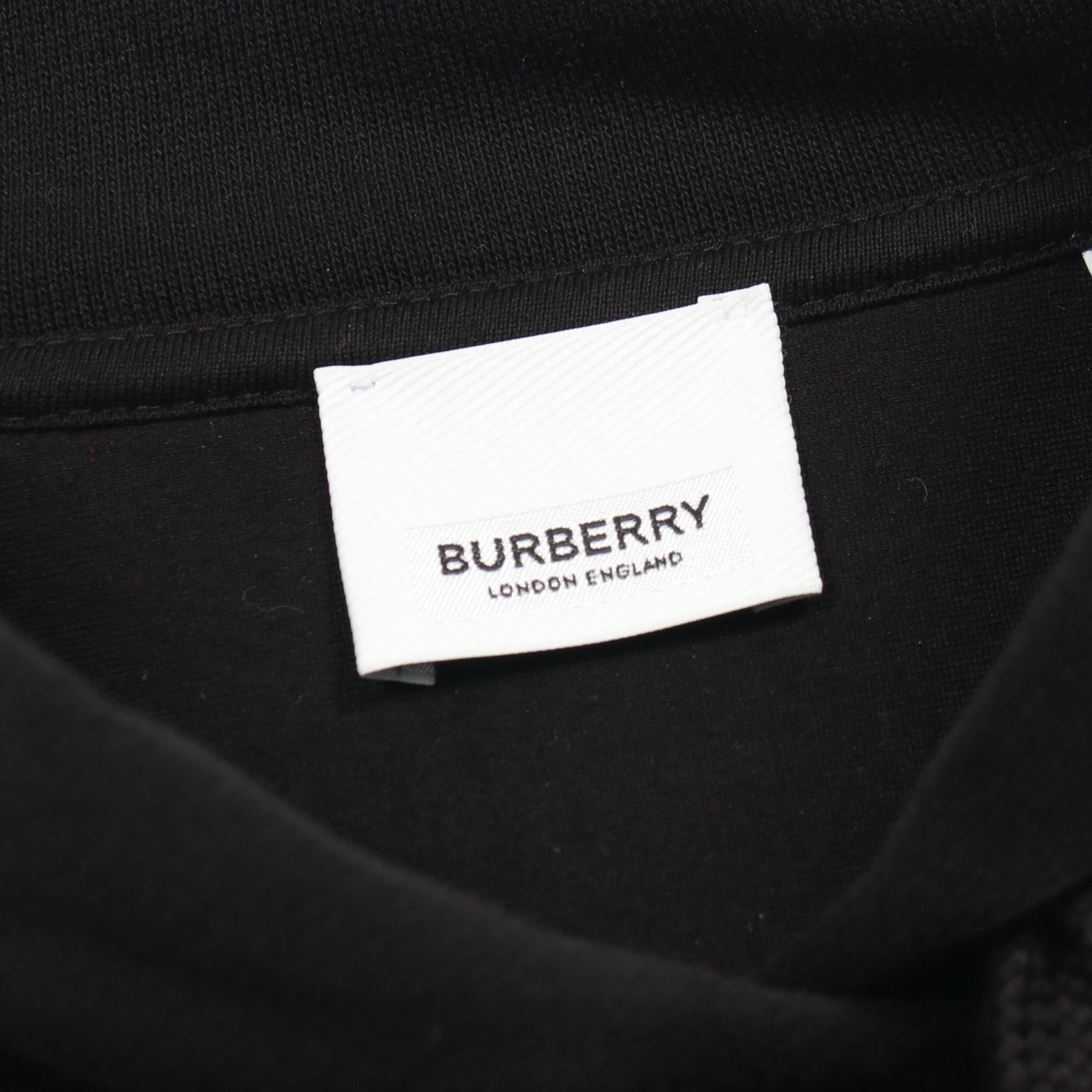 BURBERRY Burberry Nova Check Hoodie Black/Multicolor Cotton image 3