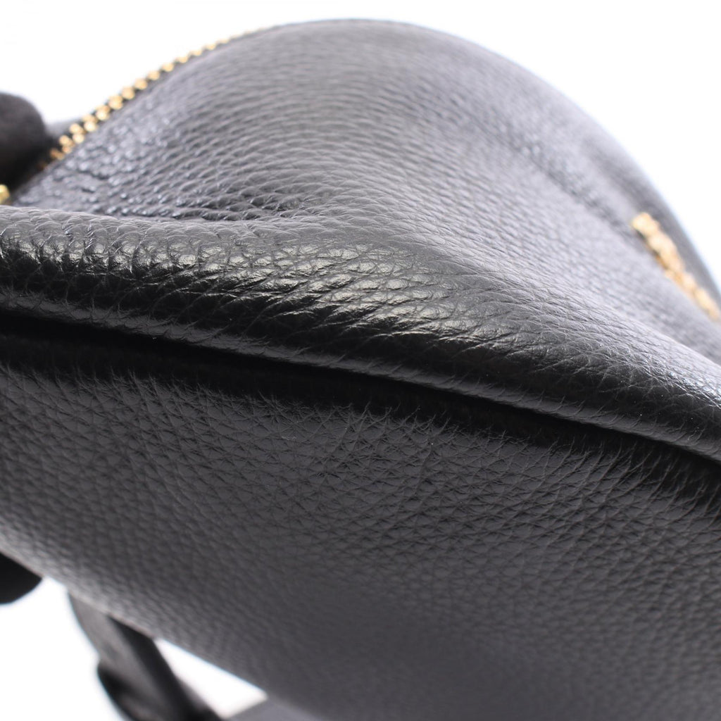 COACH Coach Waist Bag Body Bag Black Leather F48738 image 10