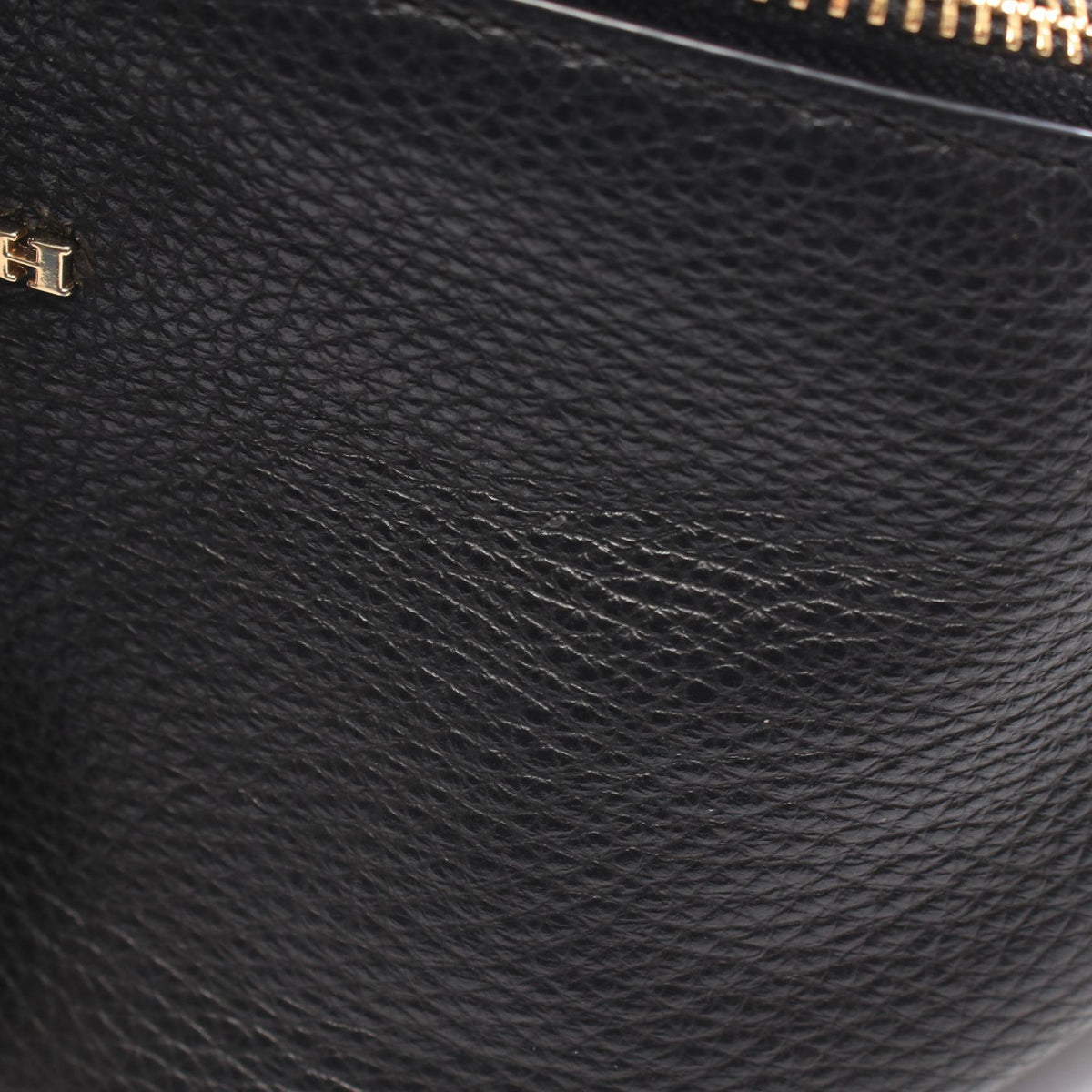COACH Coach Waist Bag Body Bag Black Leather F48738 image 9
