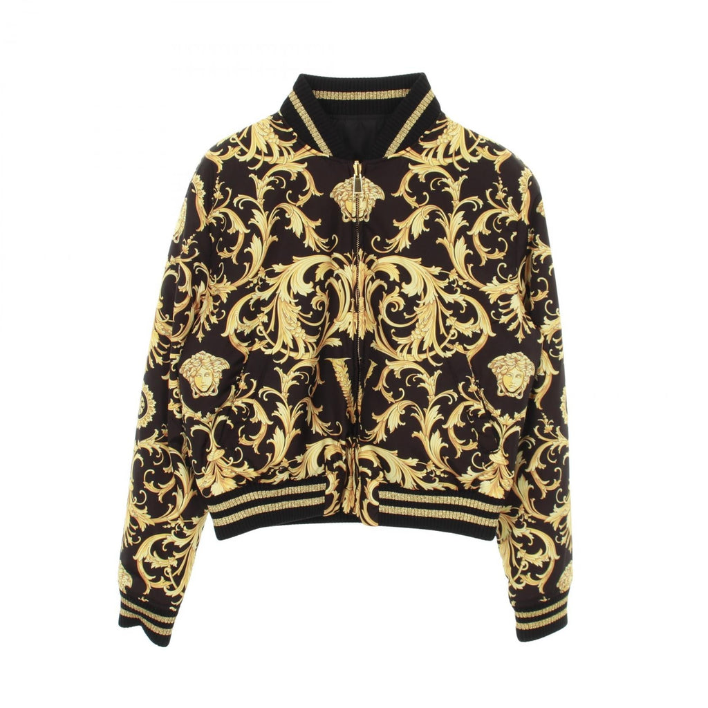 VERSACE Versace Blouson Black/Yellow Other×polyester image 1
