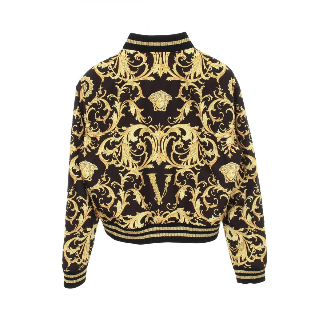 VERSACE Versace Blouson Black/Yellow Other×polyester image 2
