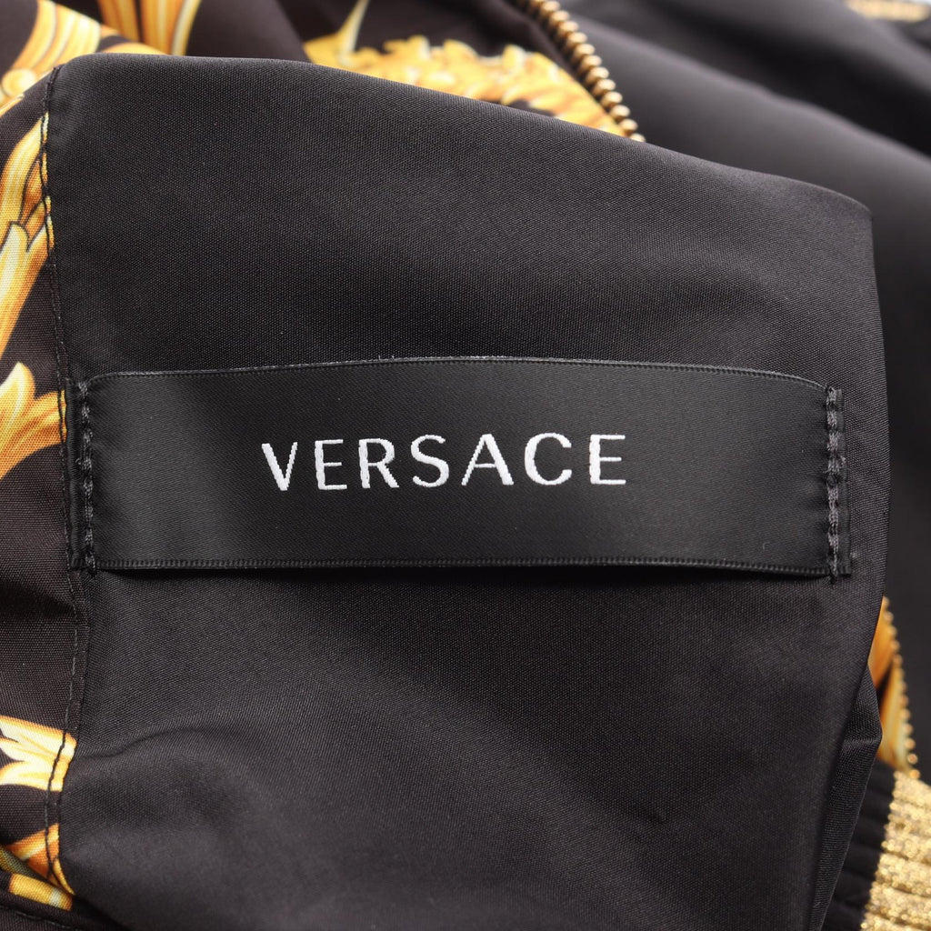 VERSACE Versace Blouson Black/Yellow Other×polyester image 4