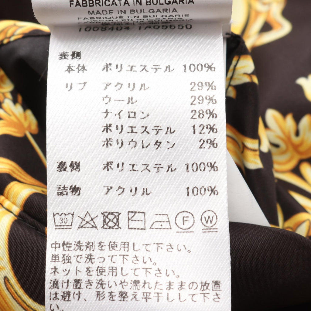 VERSACE Versace Blouson Black/Yellow Other×polyester image 6