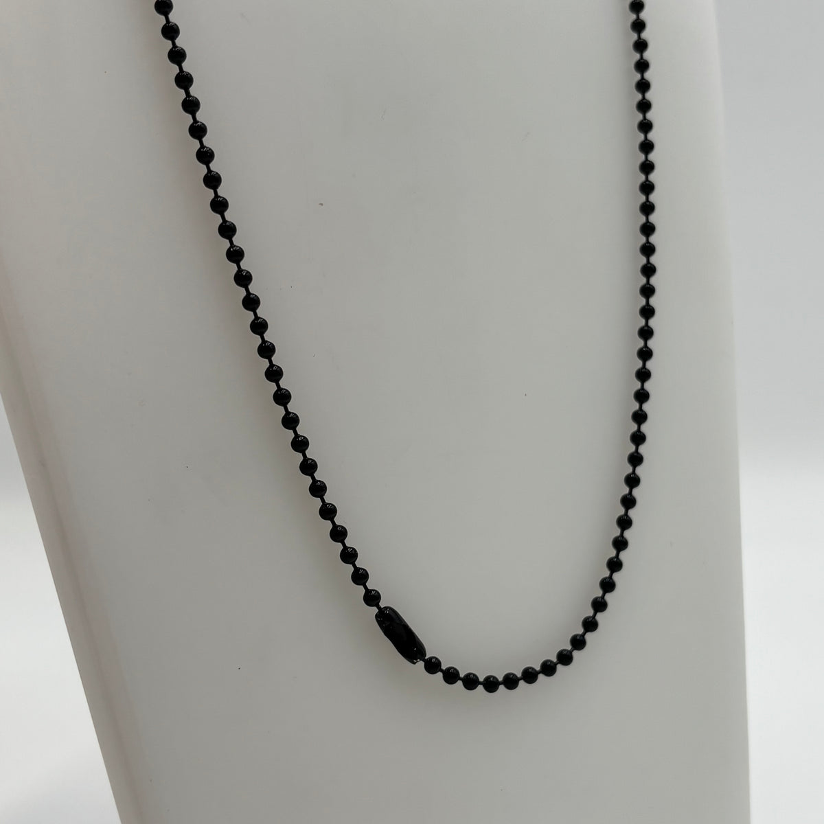 Chrome Hearts Tokyo 20th Anniversary Rubber CH Cross Necklace in Black