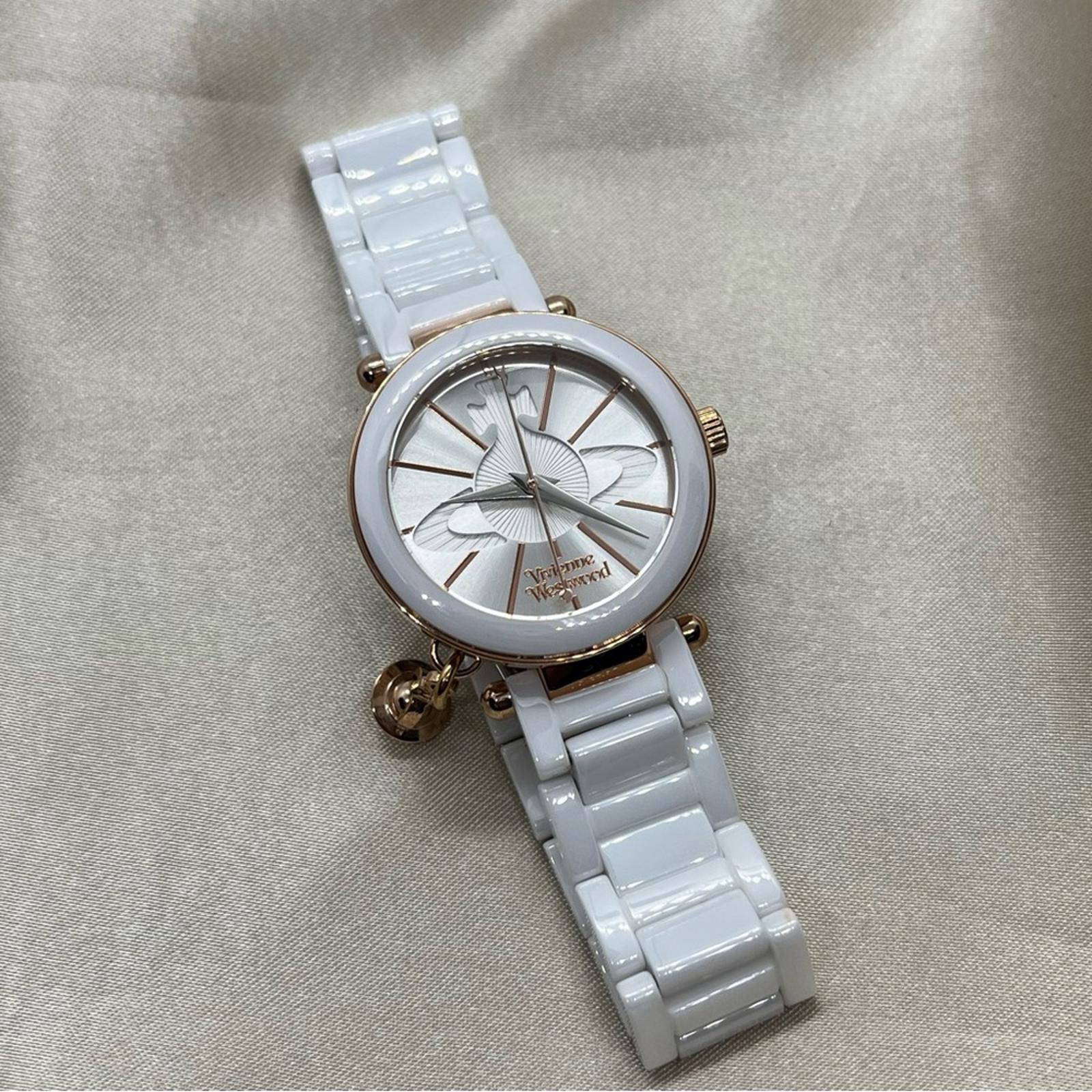 Vivienne Westwood Kensington II White Ceramic Watch
