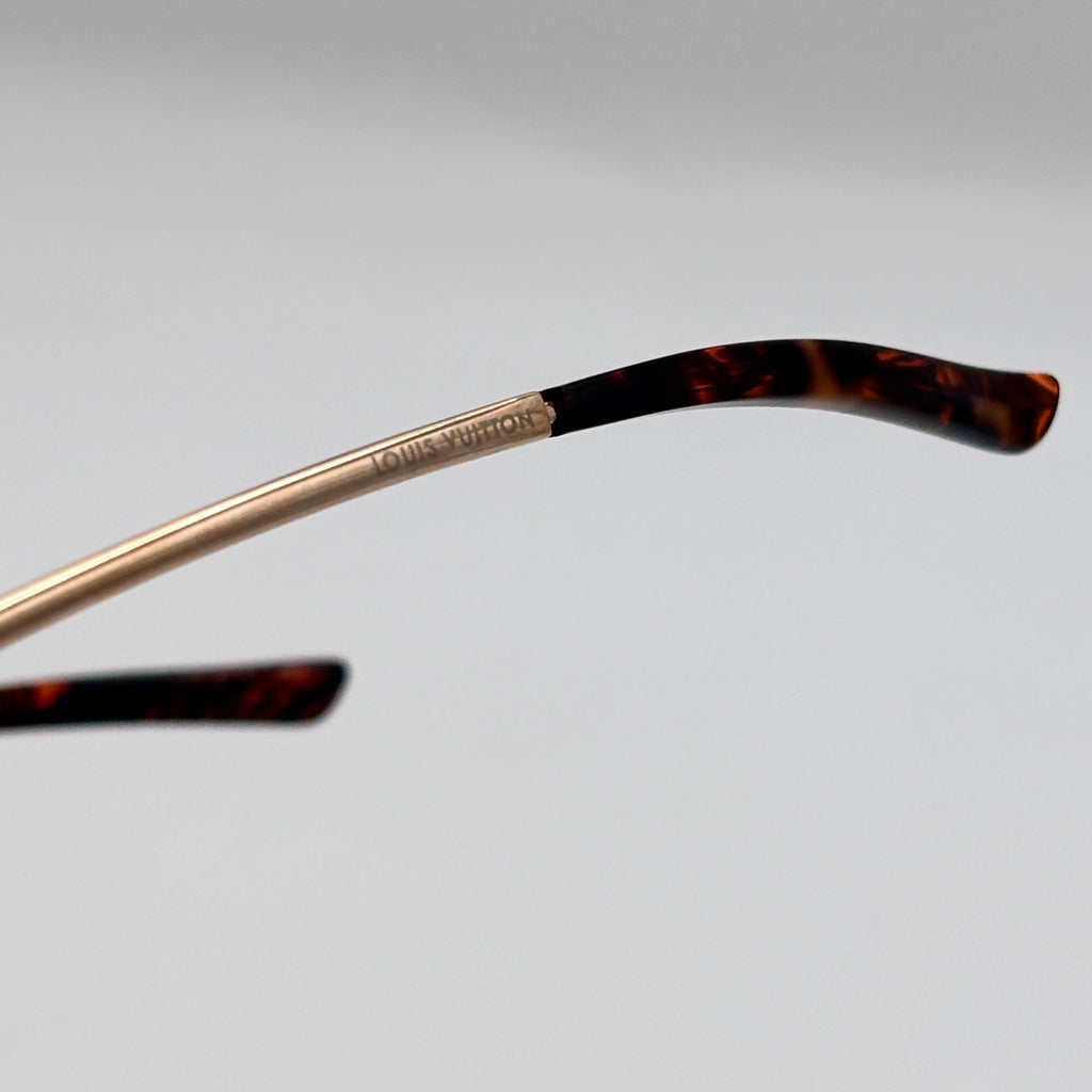 Louis Vuitton Vintage Tortoiseshell Cat-Eye Sunglasses, 2004