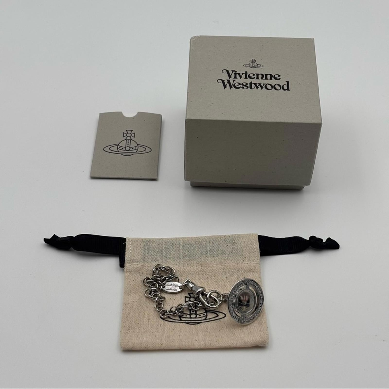 Vivienne Westwood Petite Orb Bracelet – Silver Tone