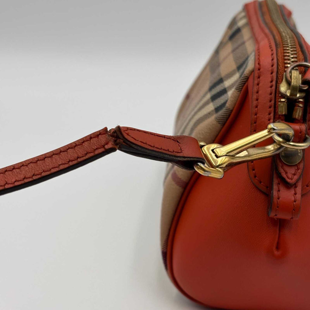 Burberry Haymarket Check Crossbody Bag