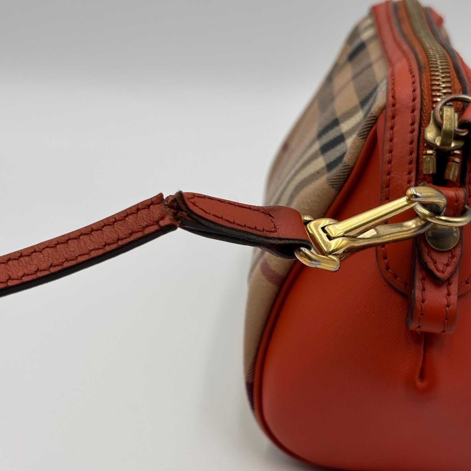 Burberry Haymarket Check Crossbody Bag