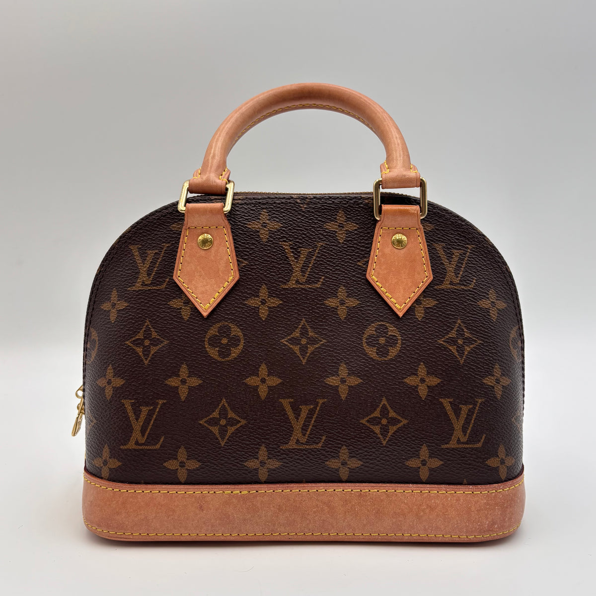 Louis Vuitton Alma BB Monogram Canvas Crossbody Bag