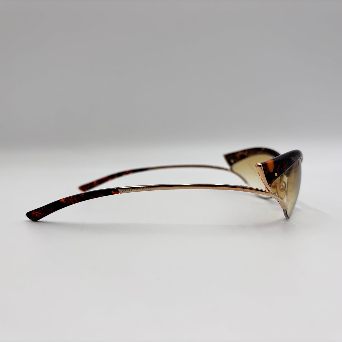Louis Vuitton Vintage Tortoiseshell Cat-Eye Sunglasses, 2004