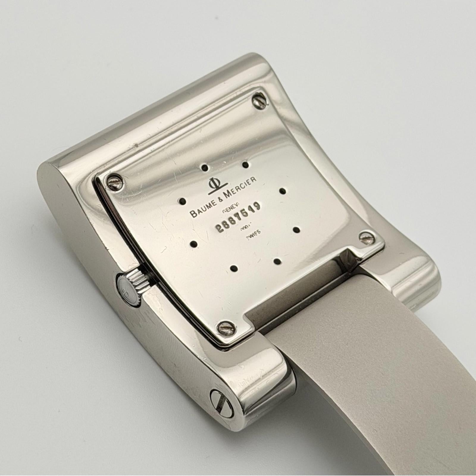 Baume & Mercier Geneva Swiss Travel / Desk Clock