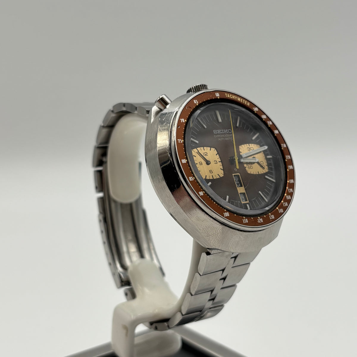 Seiko Bullhead 6138-0040 Automatic Chronograph 1974
