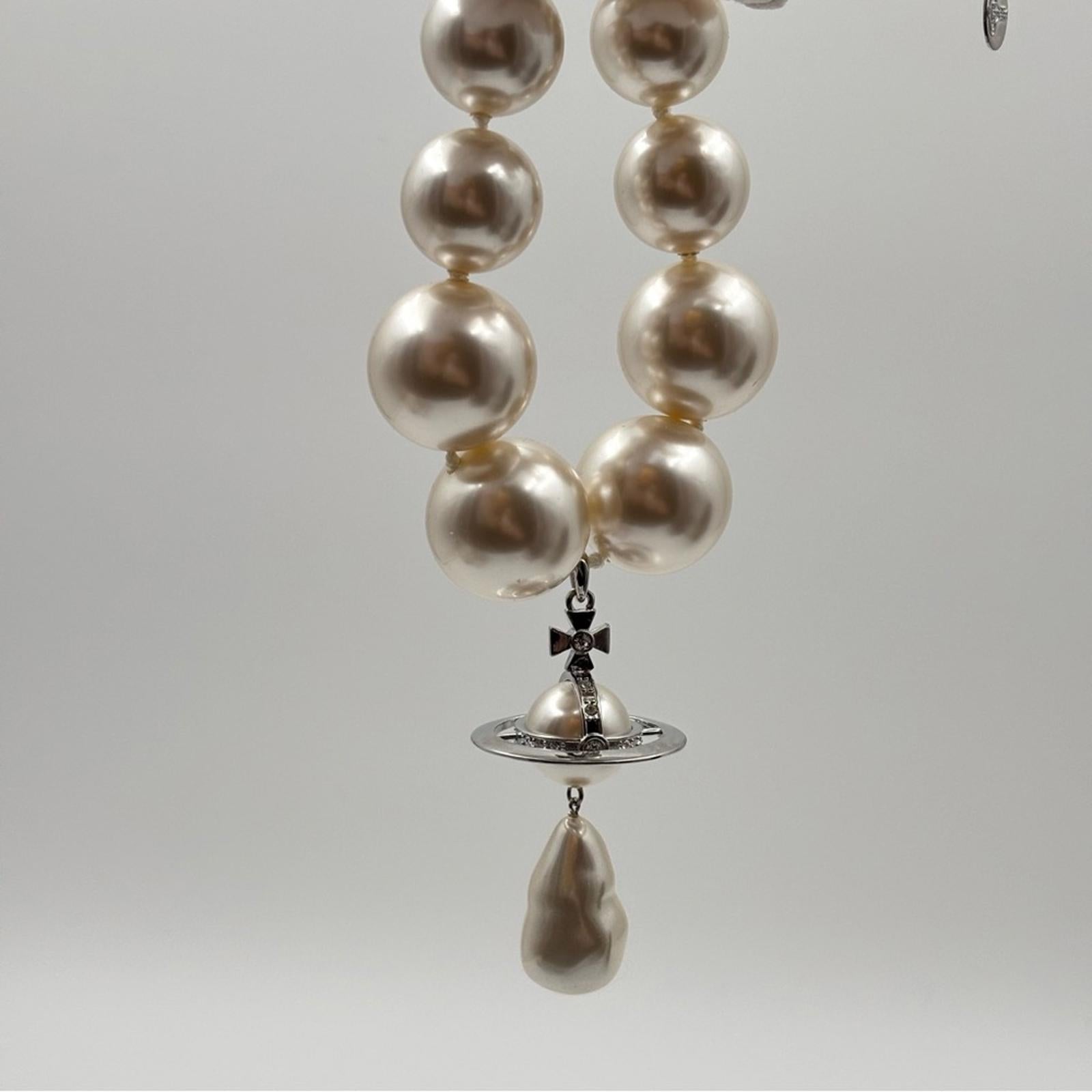 Vivienne Westwood Giant Pearl Drop Necklace