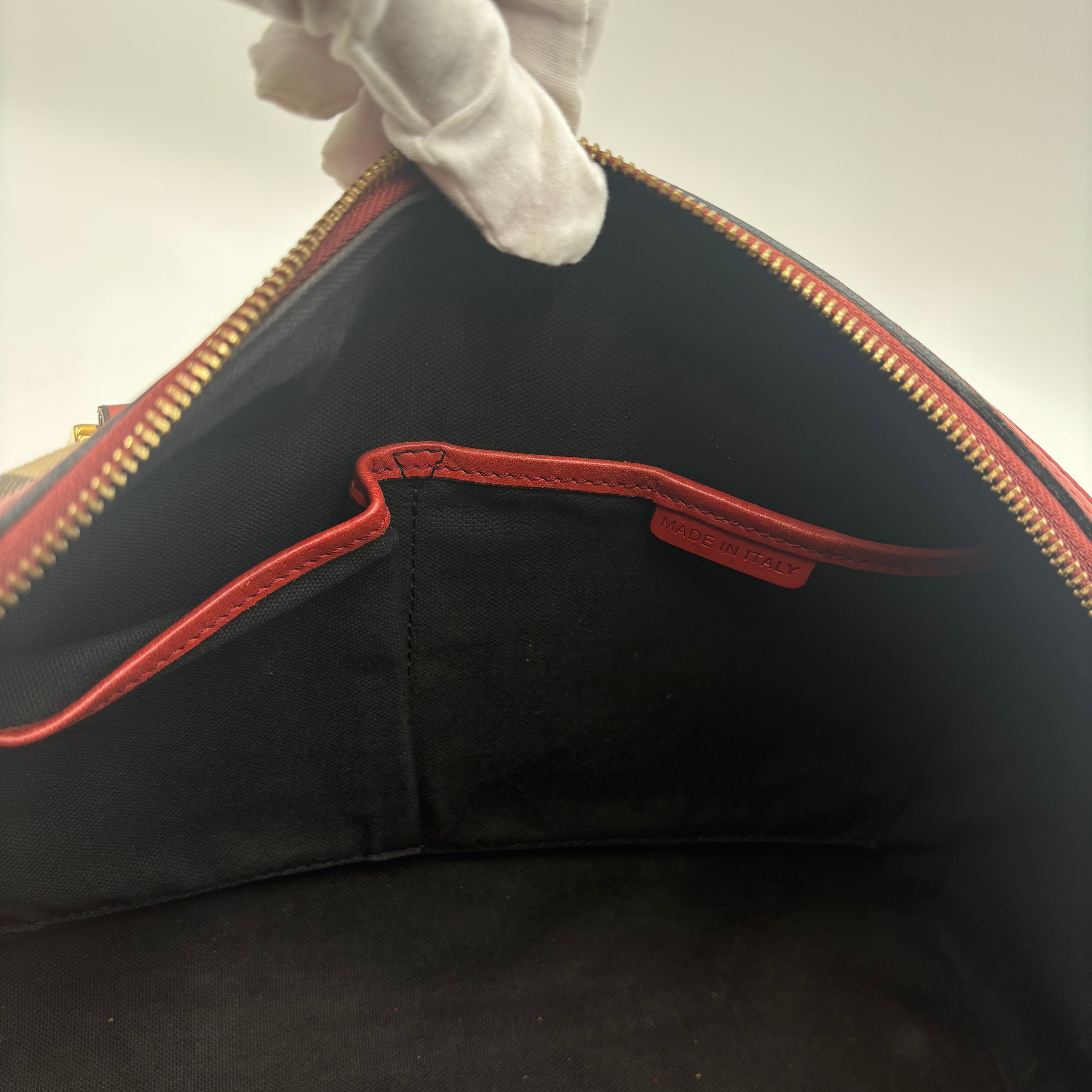 Burberry Horseferry Check Small Orchard Bowling Bag
