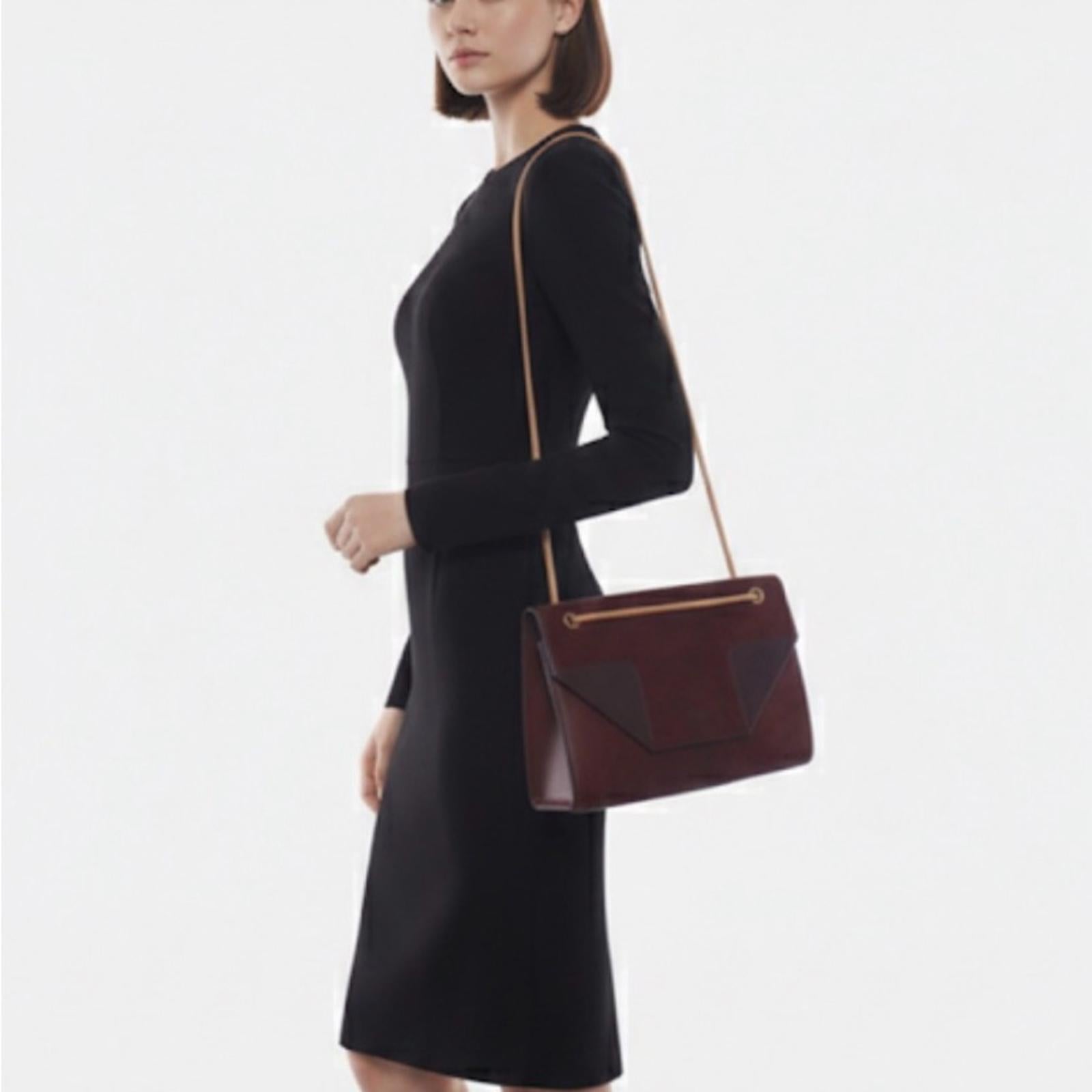 Yves Saint Laurent Betty Medium Suede Chain Shoulder Bag