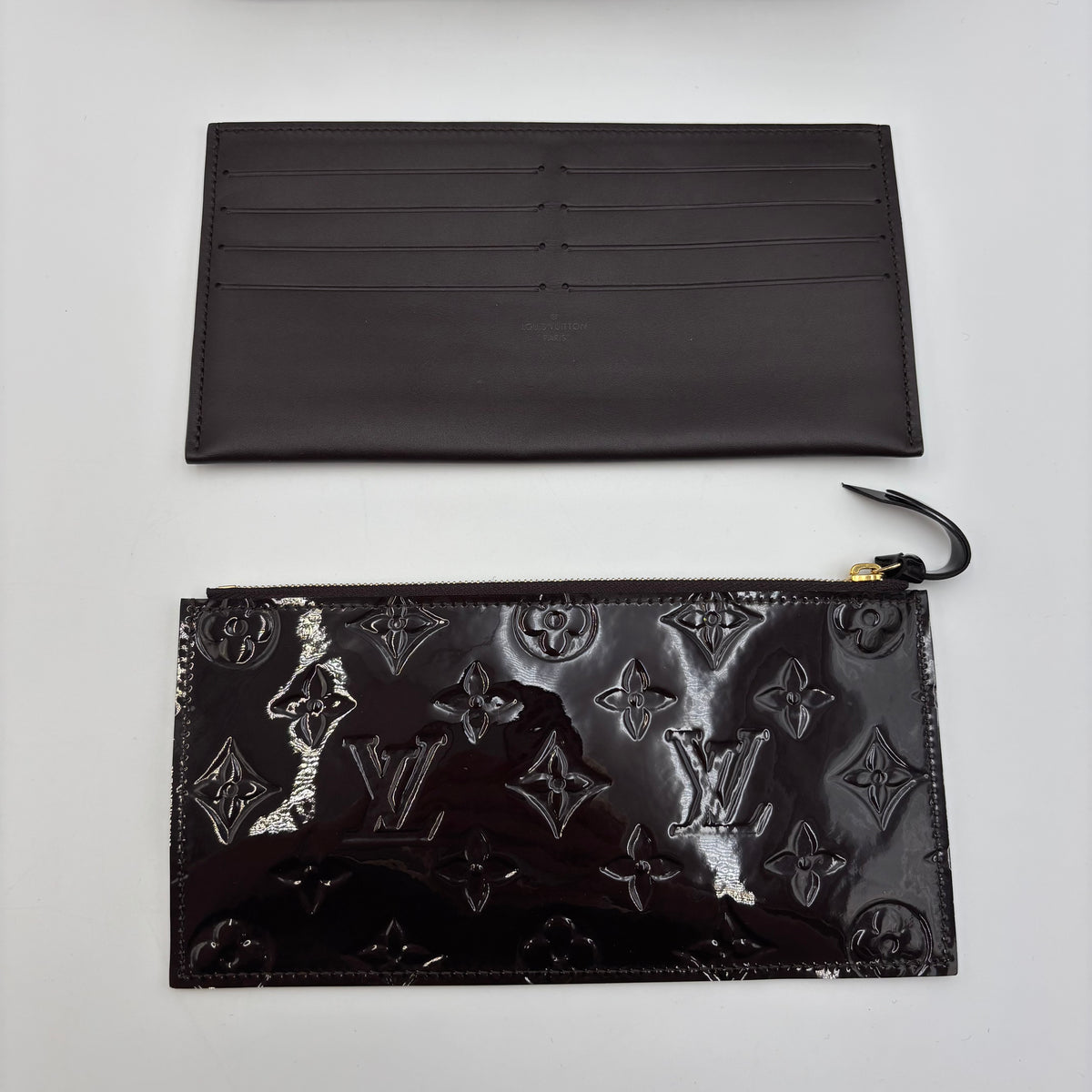 Louis Vuitton Pochette Félicie Monogram Vernis Amarante