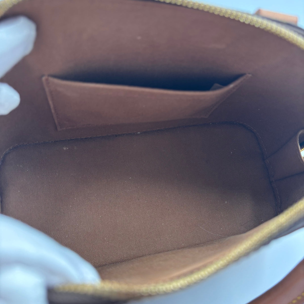 Louis Vuitton Alma BB Monogram Canvas Crossbody Bag