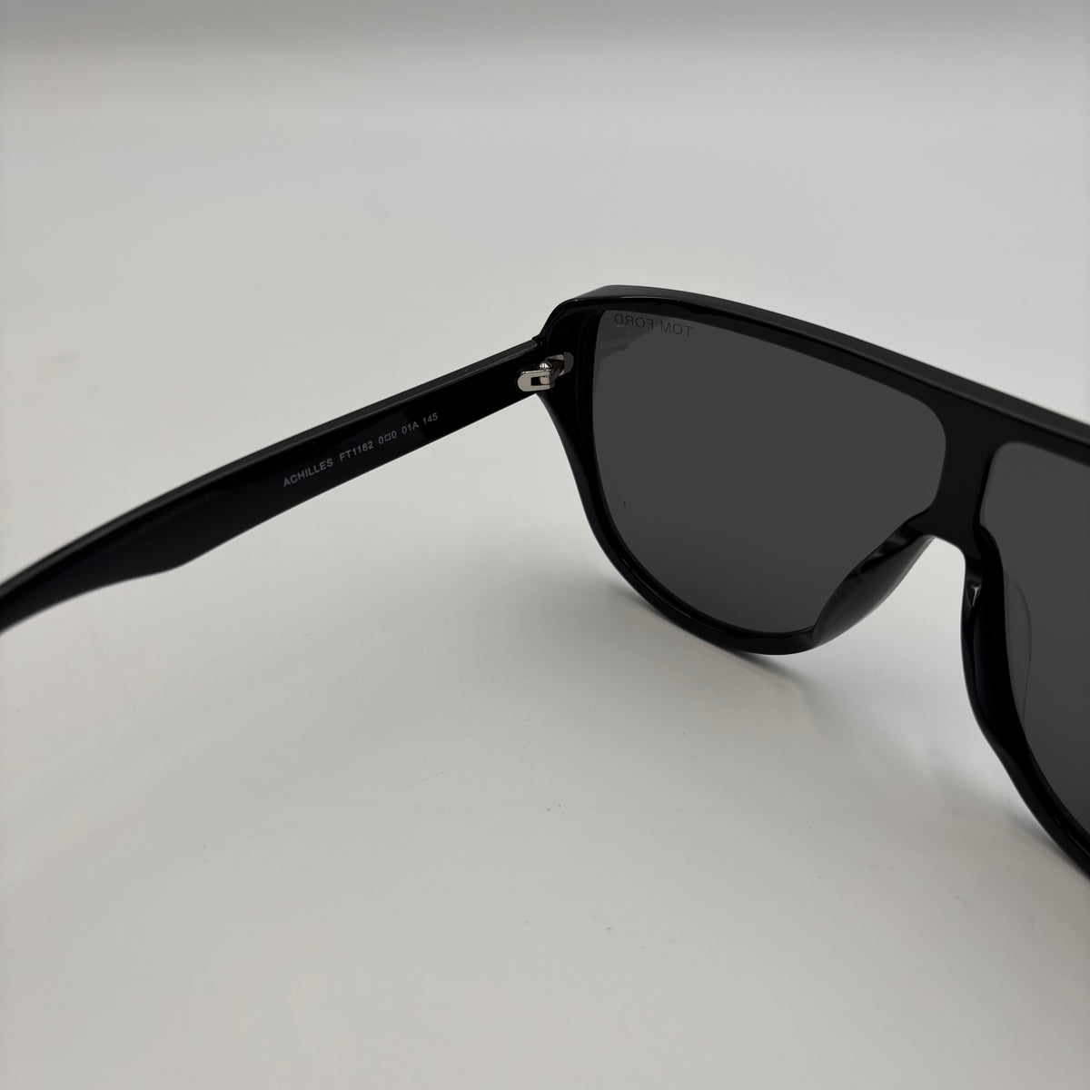 Tom Ford Achilles FT1182 Black Shield Sunglasses