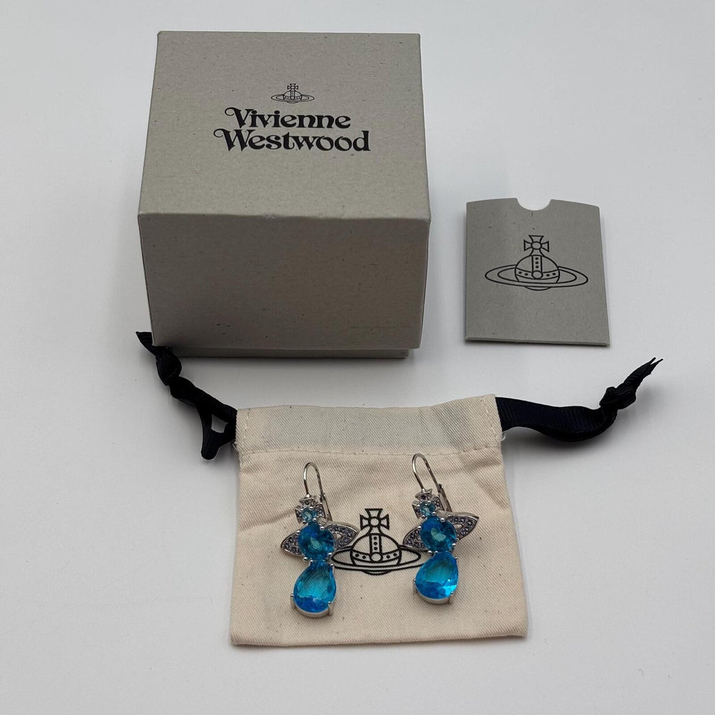 Vivienne Westwood Ismene Drop Earrings – Blue