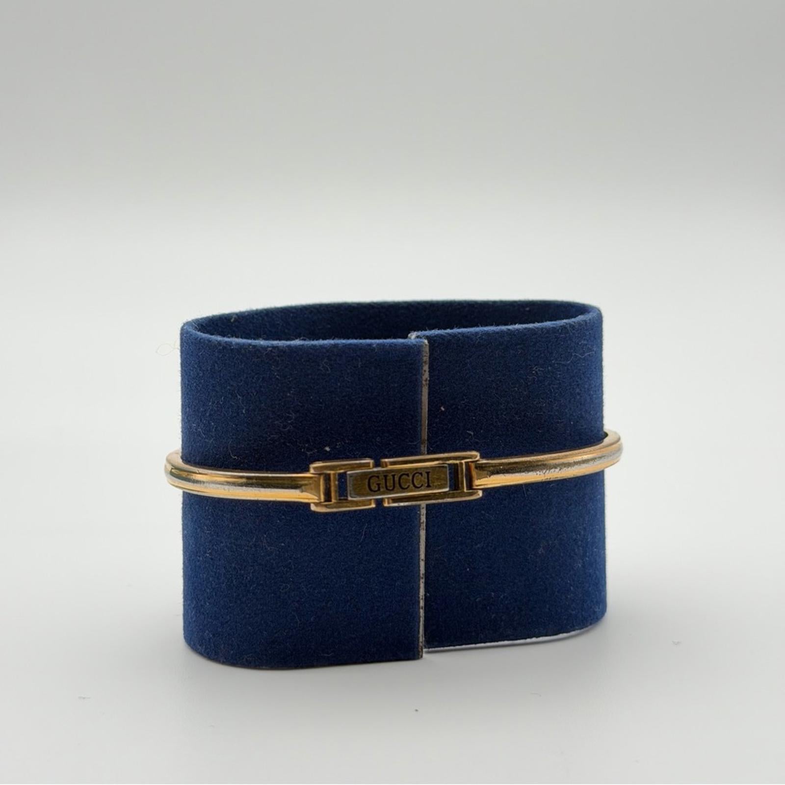 Vintage Gucci Change Bezel Bangle Watch – Full Set