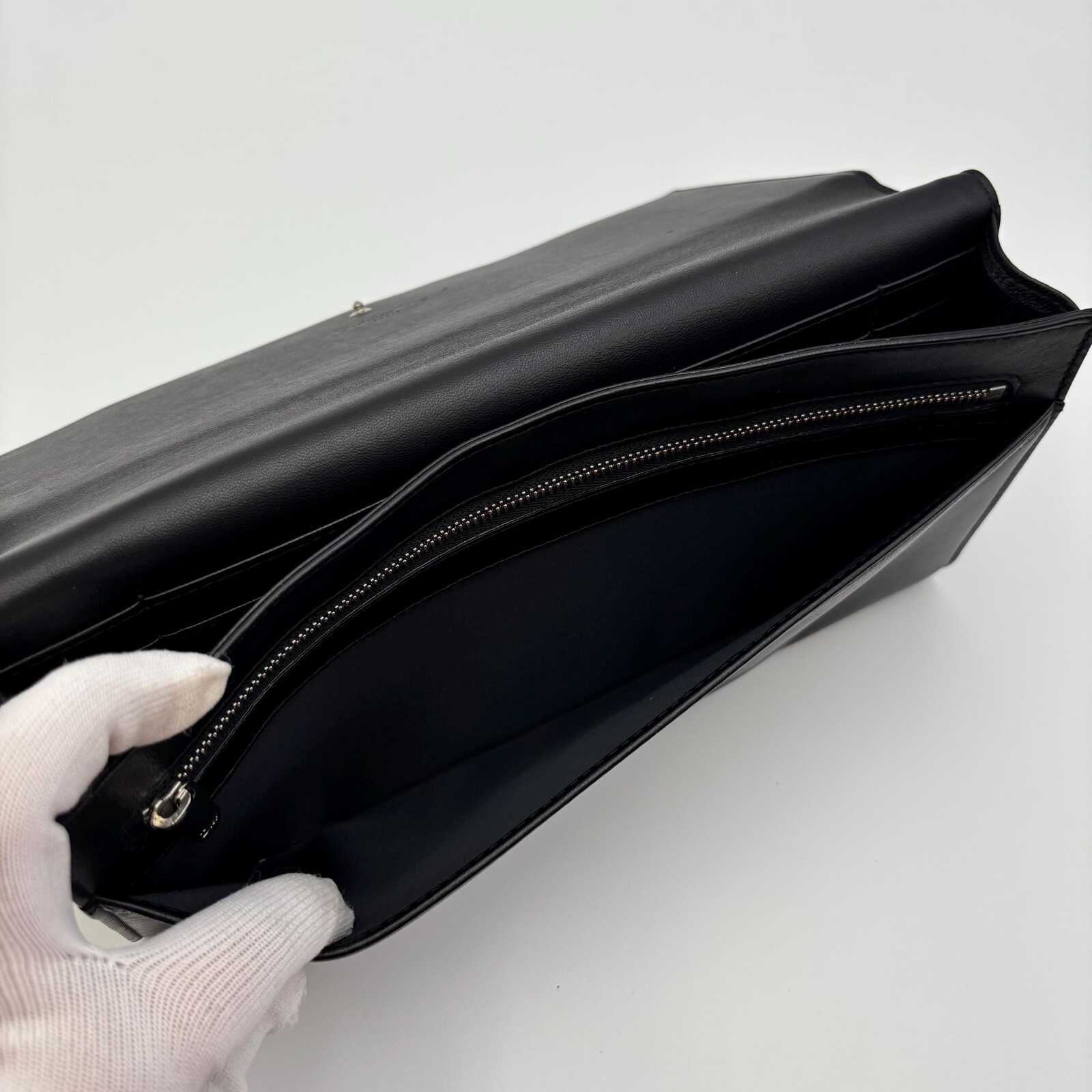 Christian Dior Vintage D Logo Travel Wallet/ Clutch