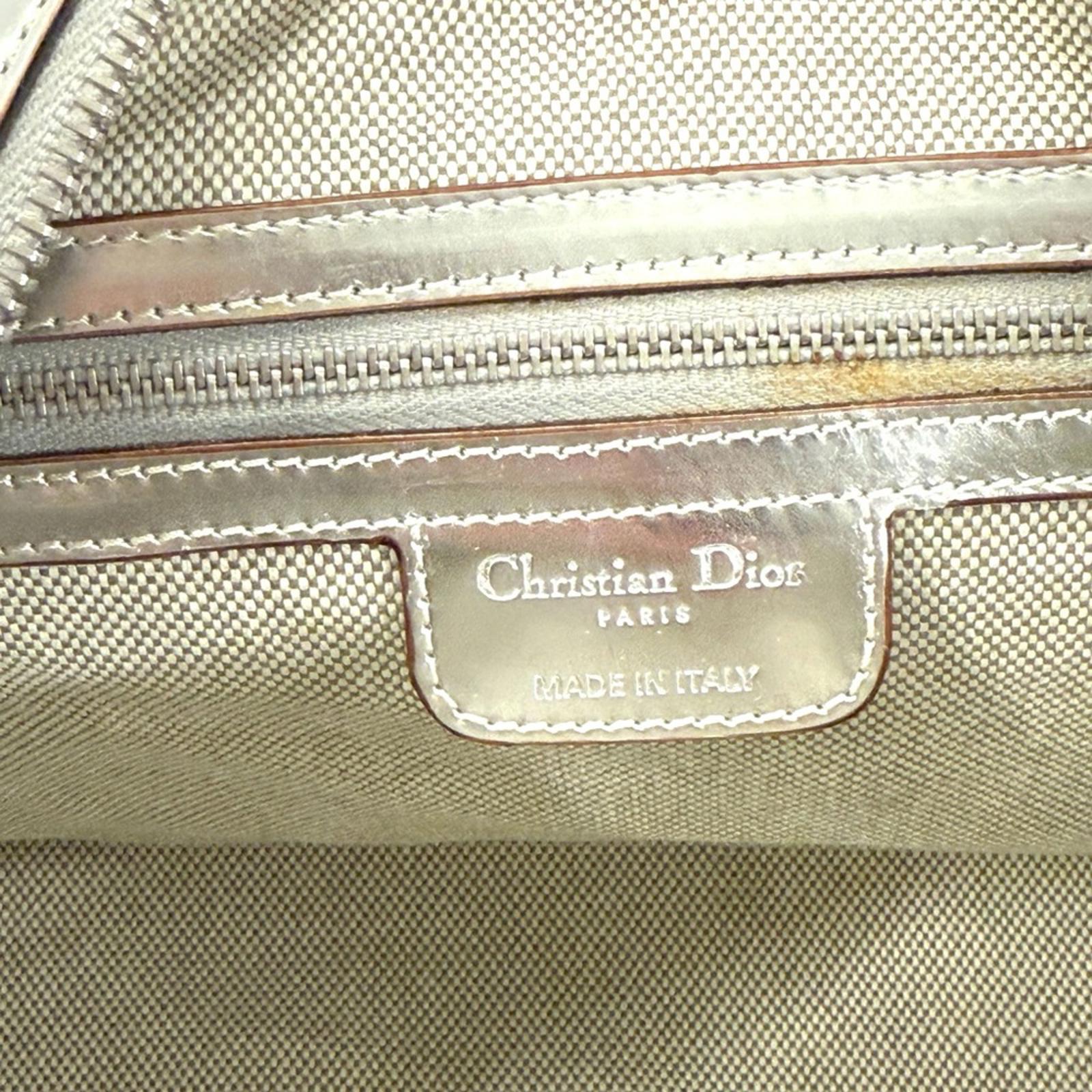 CHRISTIAN DIOR BOSTON SILVER BAG BY JOHN GALLIANO