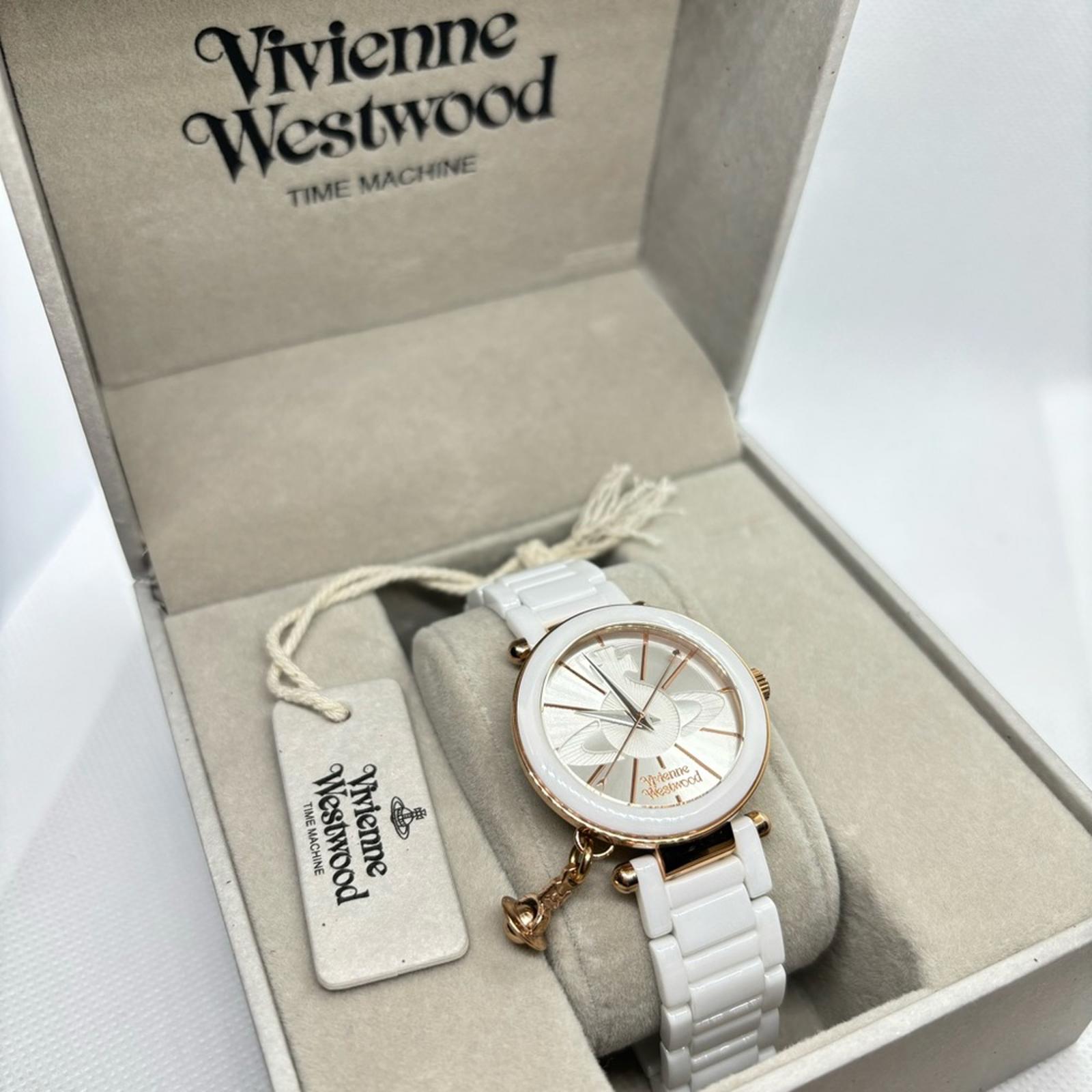 Vivienne Westwood Kensington II White Ceramic Watch