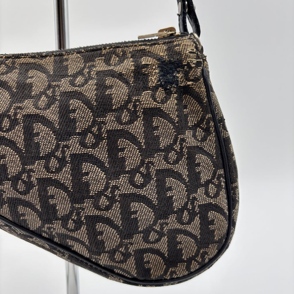 Christian Dior Vintage Trotter Saddle Handbag 2002