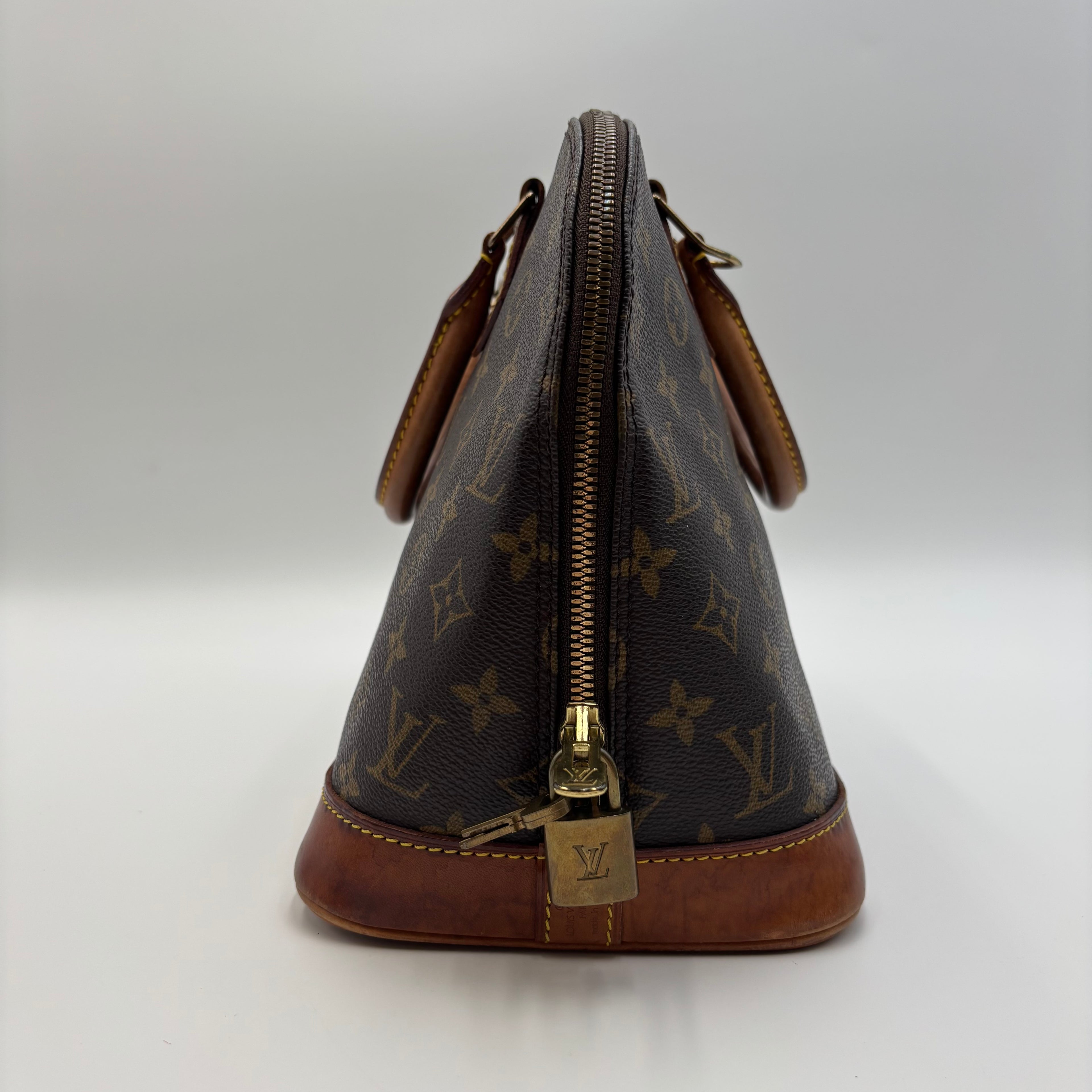 Louis Vuitton Alma PM Monogram Canvas Handbag 1997