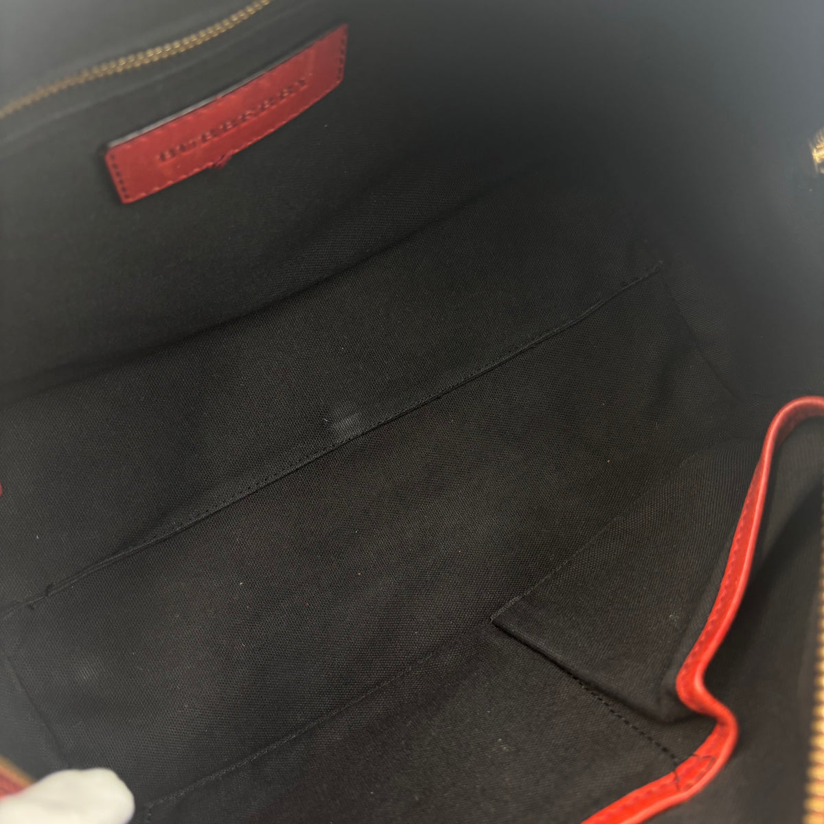 Burberry Horseferry Check Small Orchard Bowling Bag