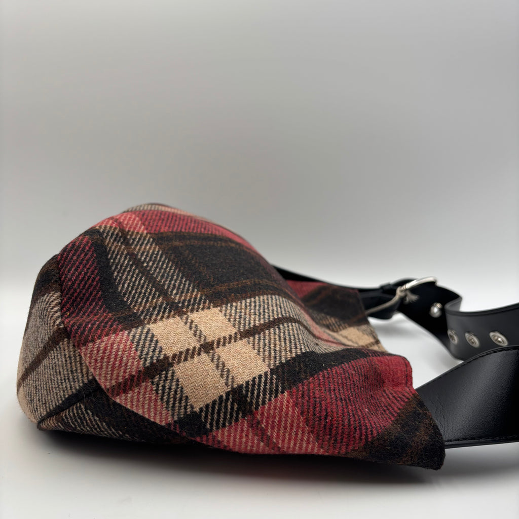 Vivienne Westwood Maxime Small Harris Tweed Tartan Crossbody Bag