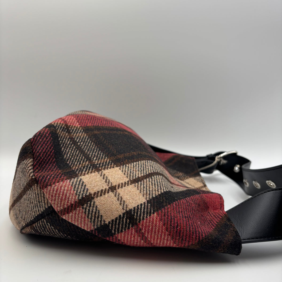 Vivienne Westwood Maxime Small Harris Tweed Tartan Crossbody Bag