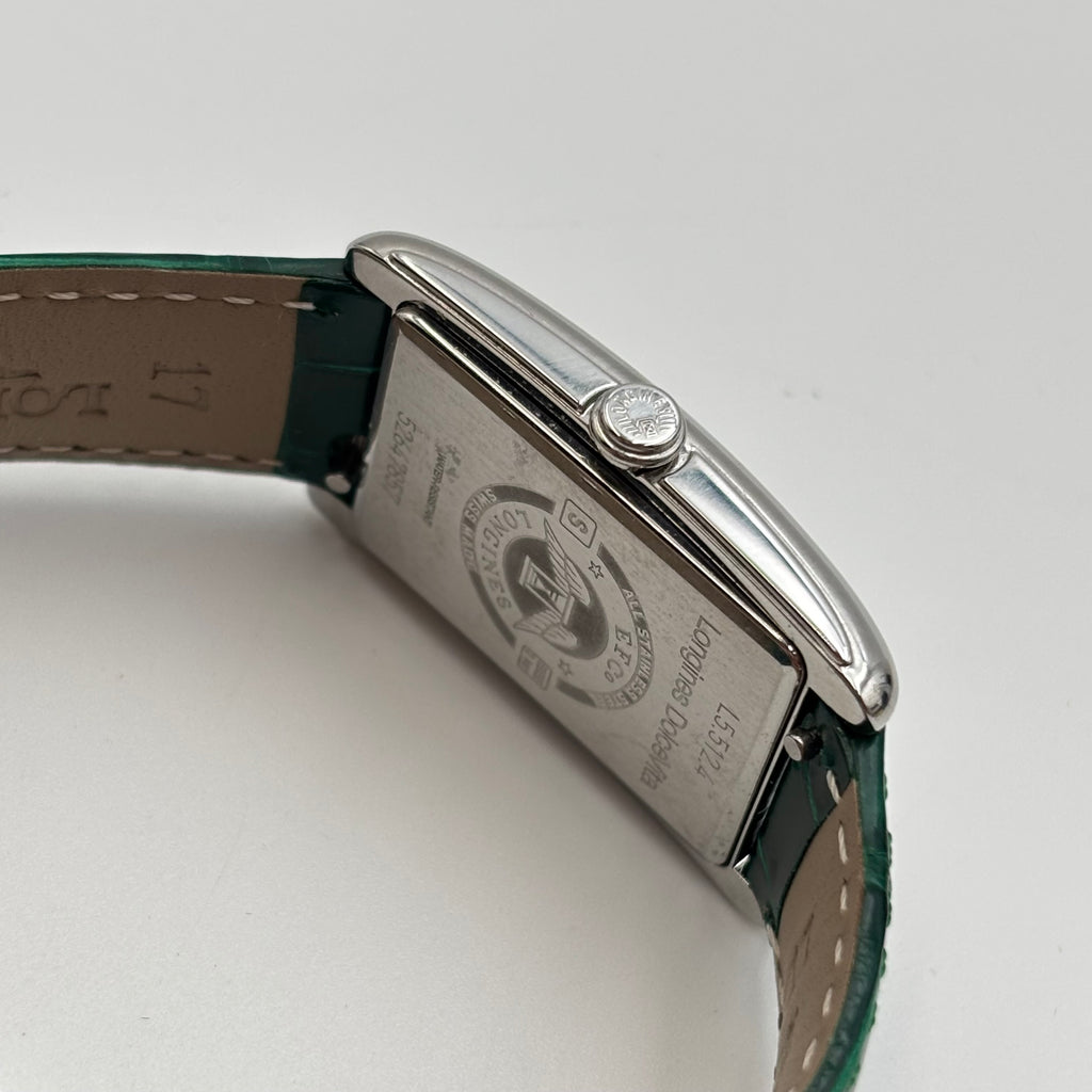 Longines DolceVita L5.512.4.71.A Quartz Watch – Green Alligator