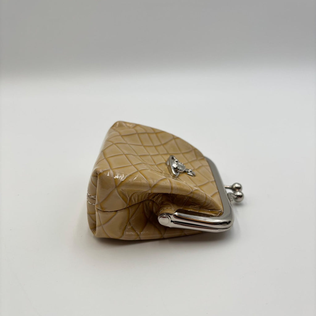 Vivienne Westwood Quilted Patent Orb Coin Purse