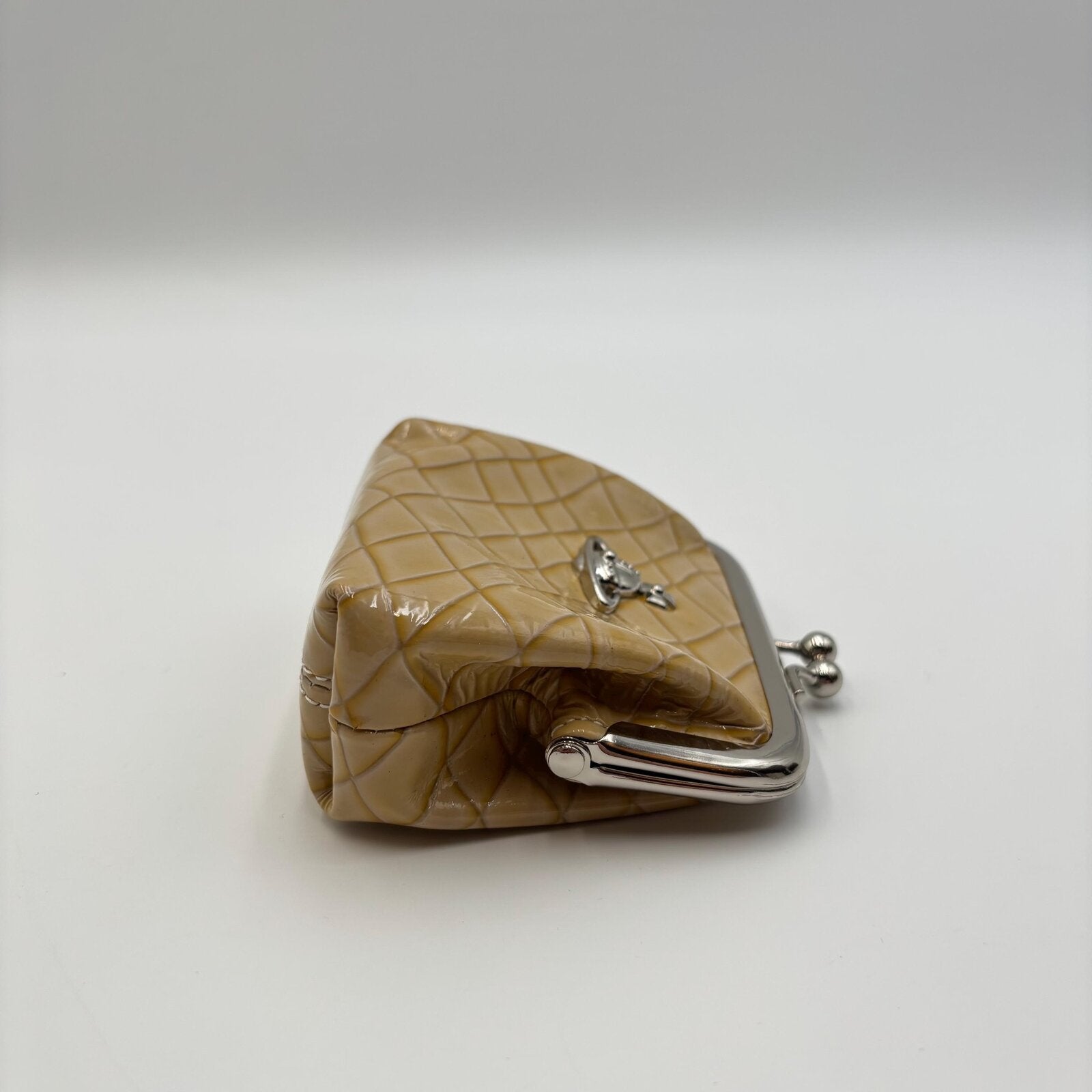 Vivienne Westwood Quilted Patent Orb Coin Purse