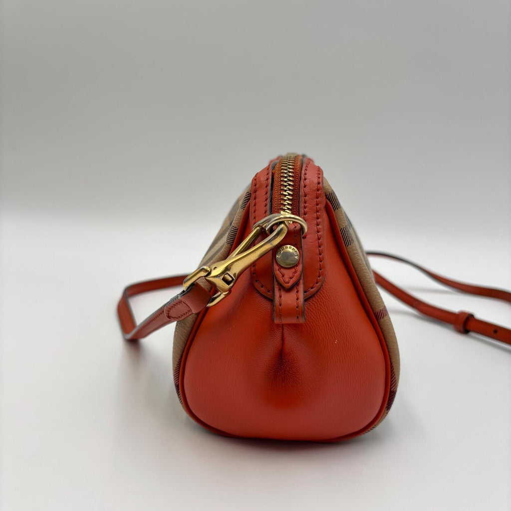 Burberry Haymarket Check Crossbody Bag