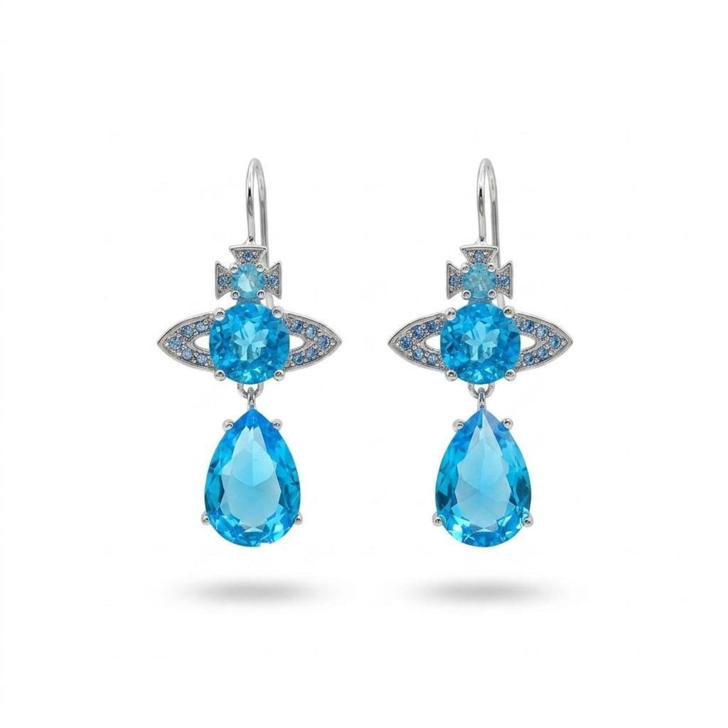 Vivienne Westwood Ismene Drop Earrings – Blue
