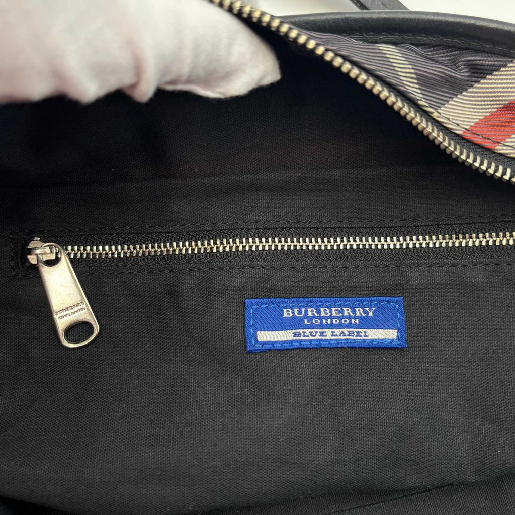 Burberry Blue Label Nova Check Nylon Tote Bag