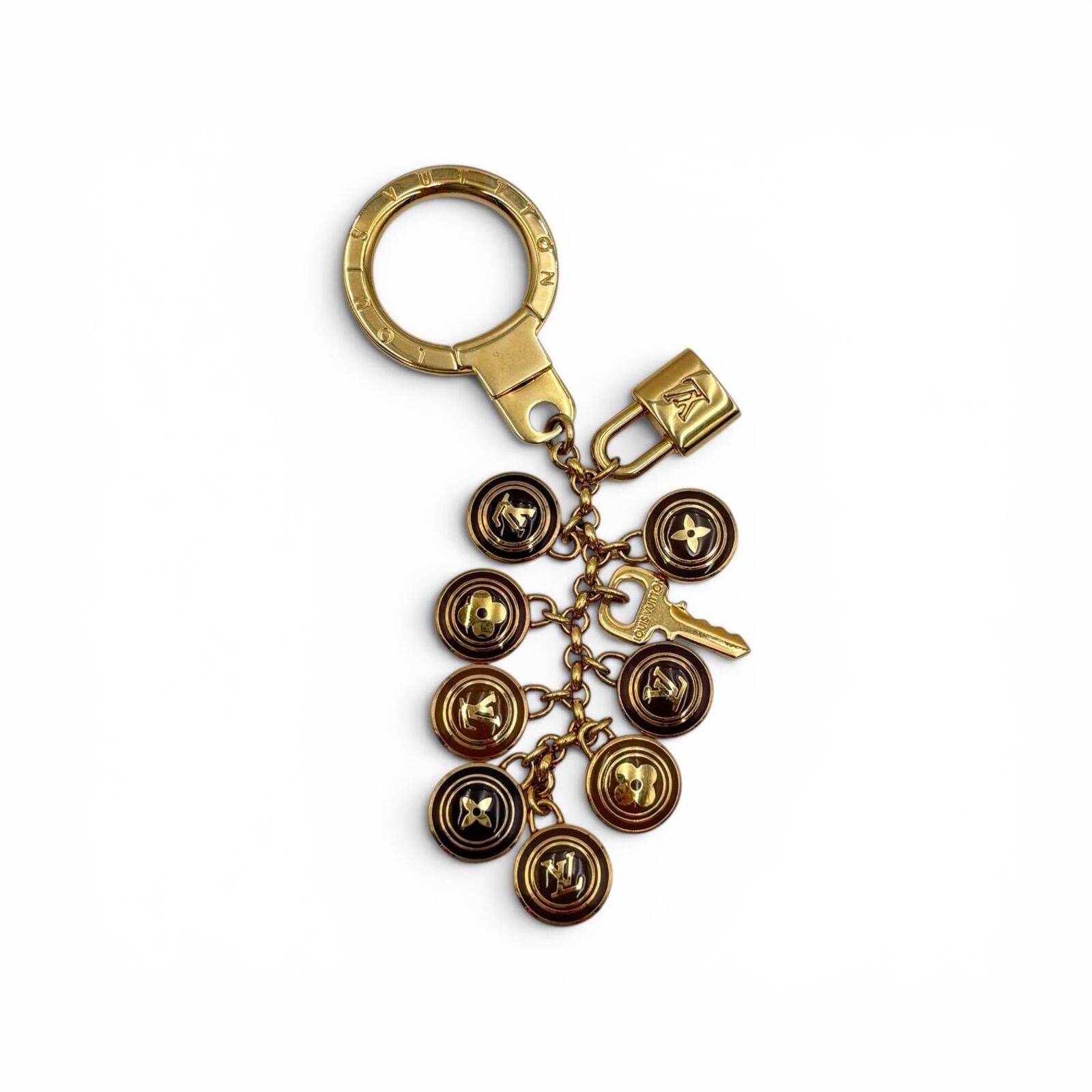 Louis Vuitton Fleur De Monogram Resin Charm Key Holder Bag Charm