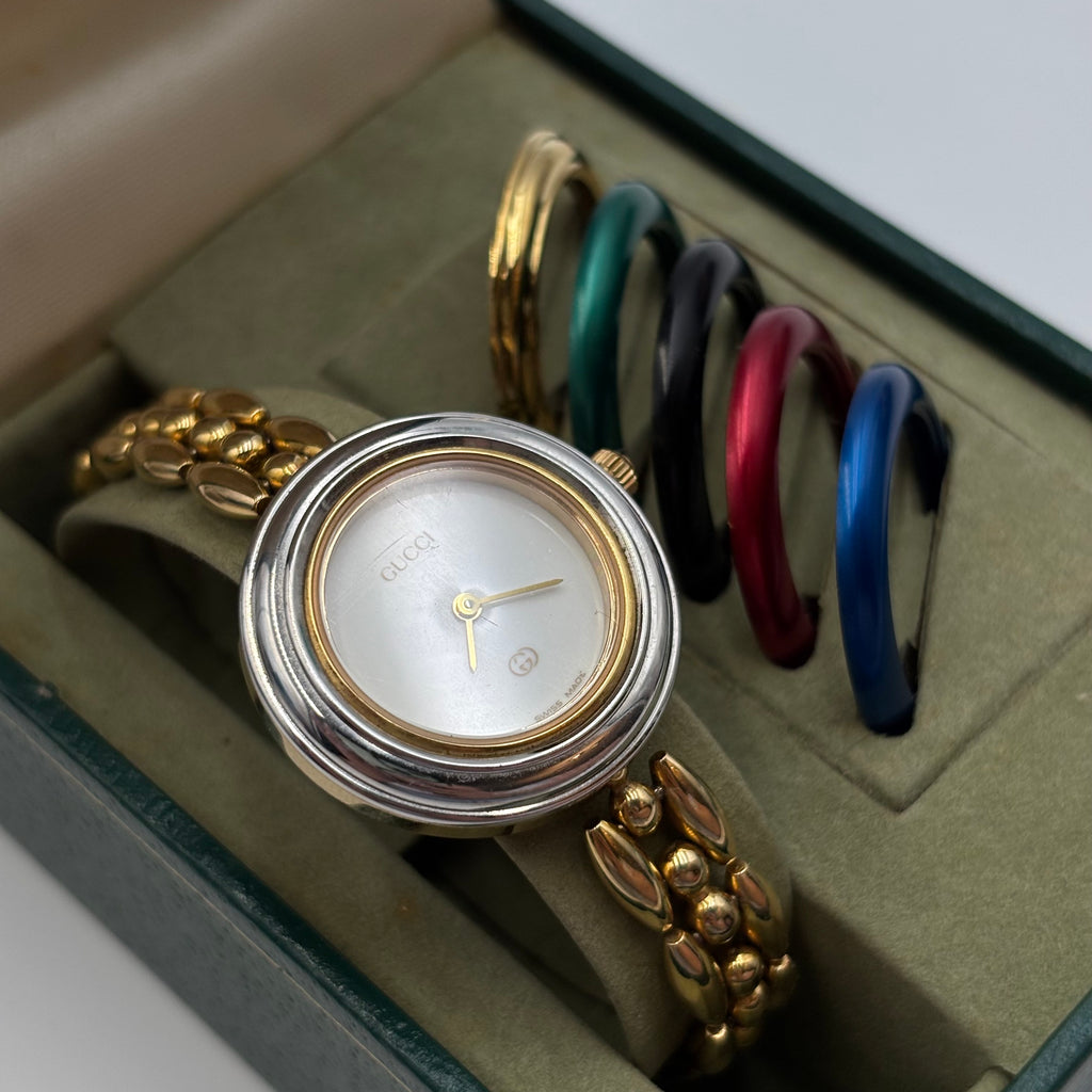 Gucci Interchangeable Bezel Watch Set