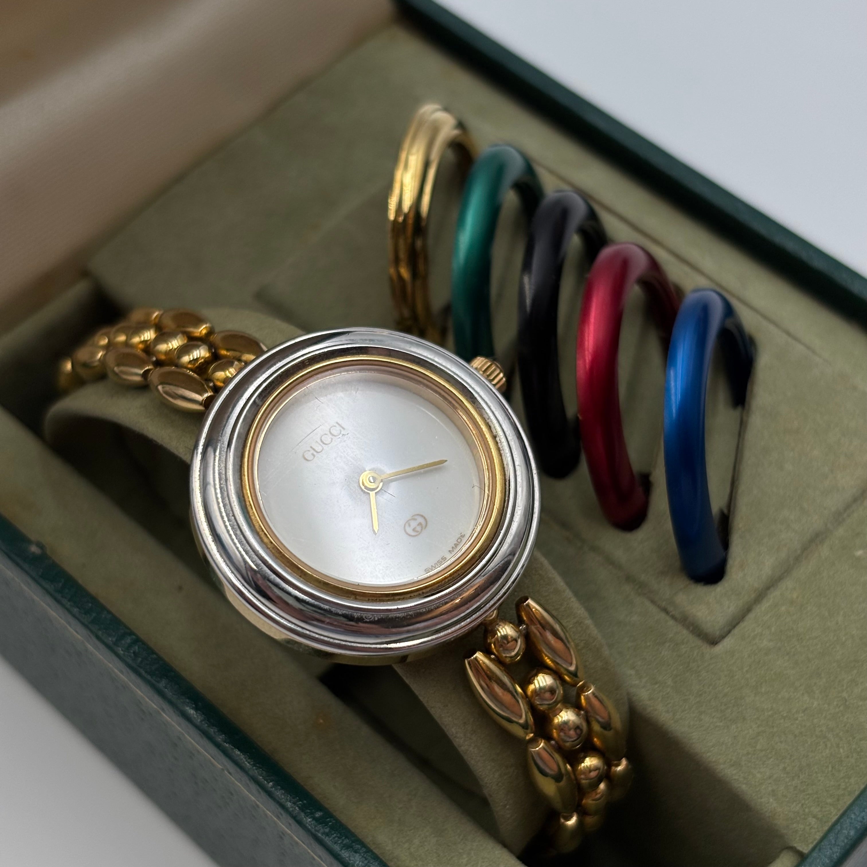 Gucci Interchangeable Bezel Watch Set