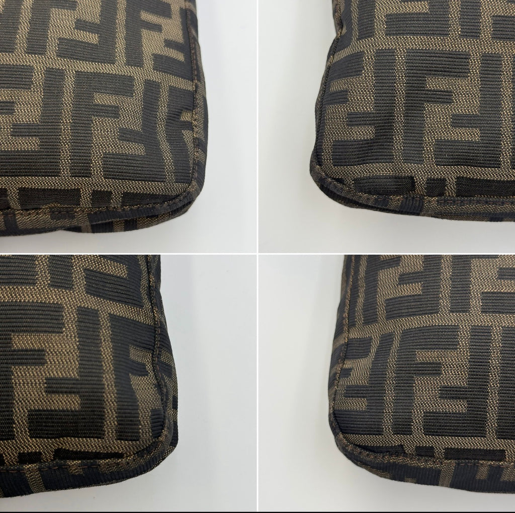 Fendi baguette Vintage Zucca FF Monogram Shoulder Bag, 2000s