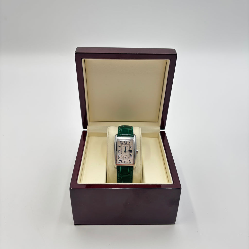 Longines DolceVita L5.512.4.71.A Quartz Watch – Green Alligator