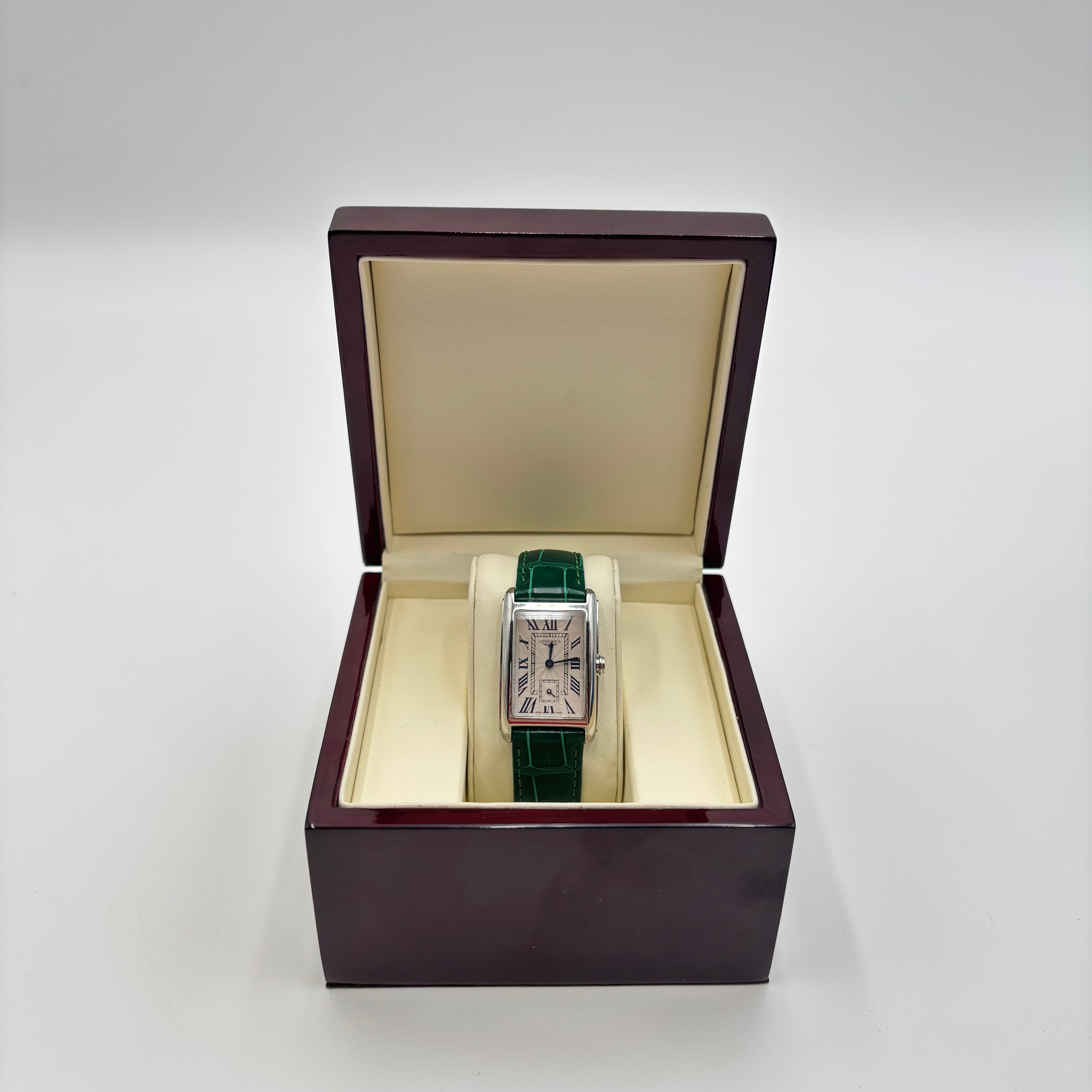 Longines DolceVita L5.512.4.71.A Quartz Watch – Green Alligator