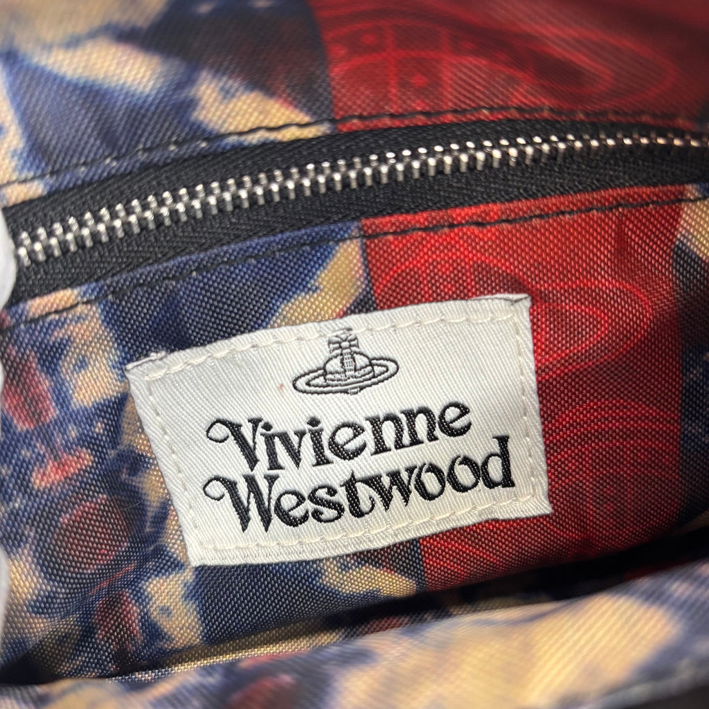 Vivienne Westwood Maxime Small Harris Tweed Tartan Crossbody Bag