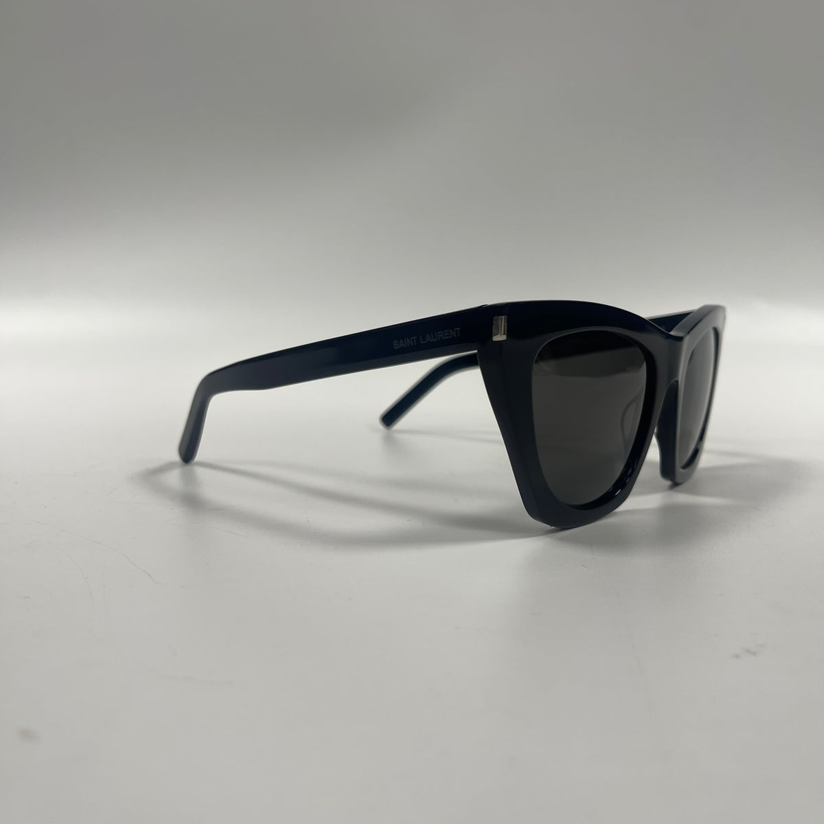 Saint Laurent SL 214 Kate Cat-Eye Sunglasses – Black