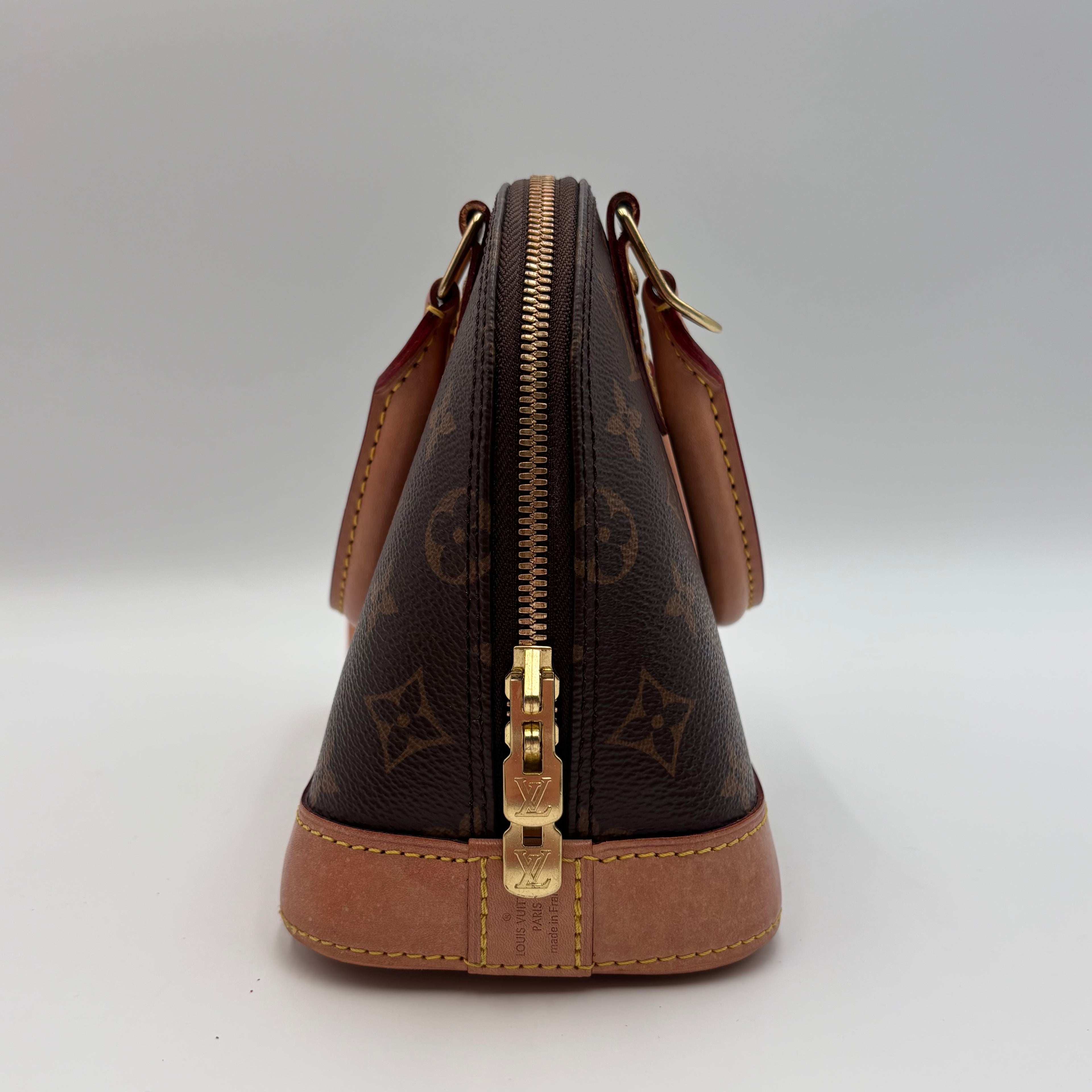 Louis Vuitton Alma BB Monogram Canvas Crossbody Bag